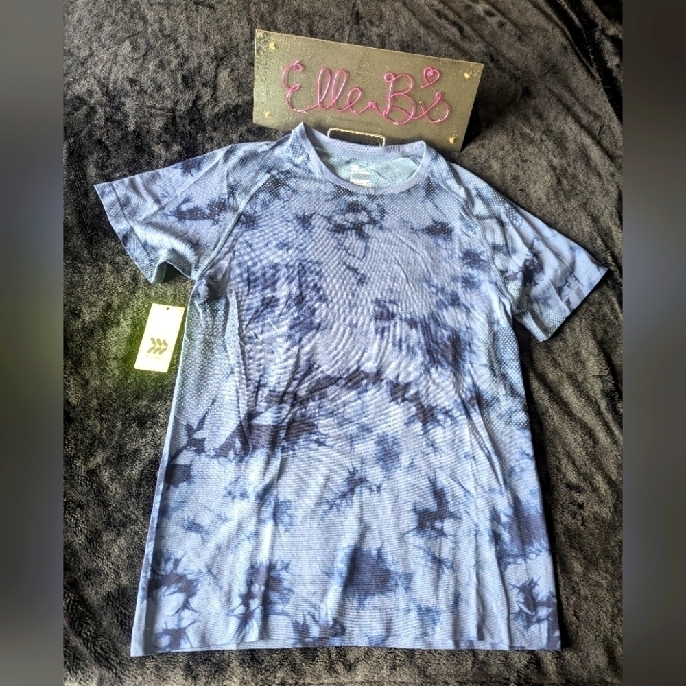 NWT Mens All in Motion Seamless Tie Dye Athletic Tee S